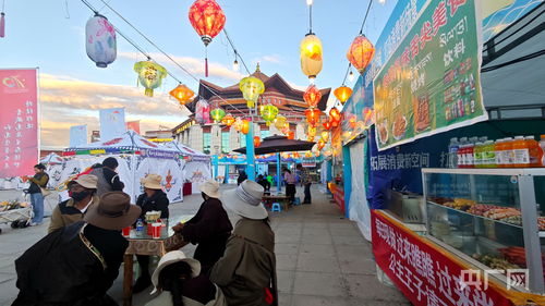青海果洛瑪央夜市開攤迎客，高原特色好物熱銷帶動批發(fā)貿(mào)易新活力
